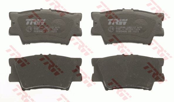 Toyota Rav 4 Arka Fren Balatası 2006-2012 TRW