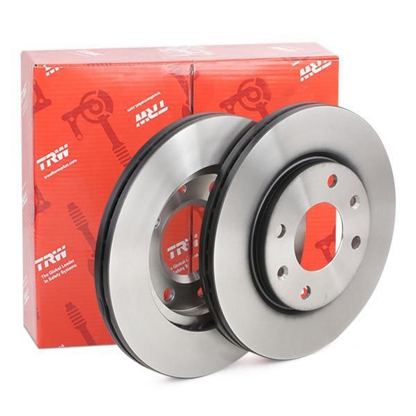 Peugeot 206 Ön Fren Diski 1.4 HDI / 1.6 Havalı Tip 247 mm Çap 1998-2006 TRW
