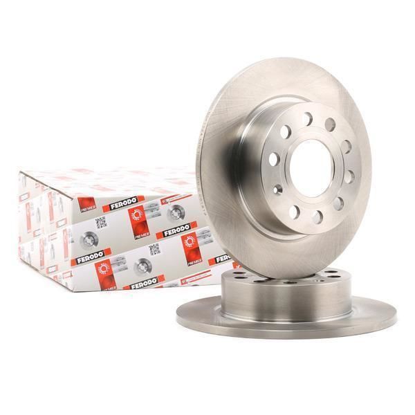 Seat Leon 2 Arka Fren Diski 1.6 102 Beygir 255 mm Çap 2006-2012 FERODO