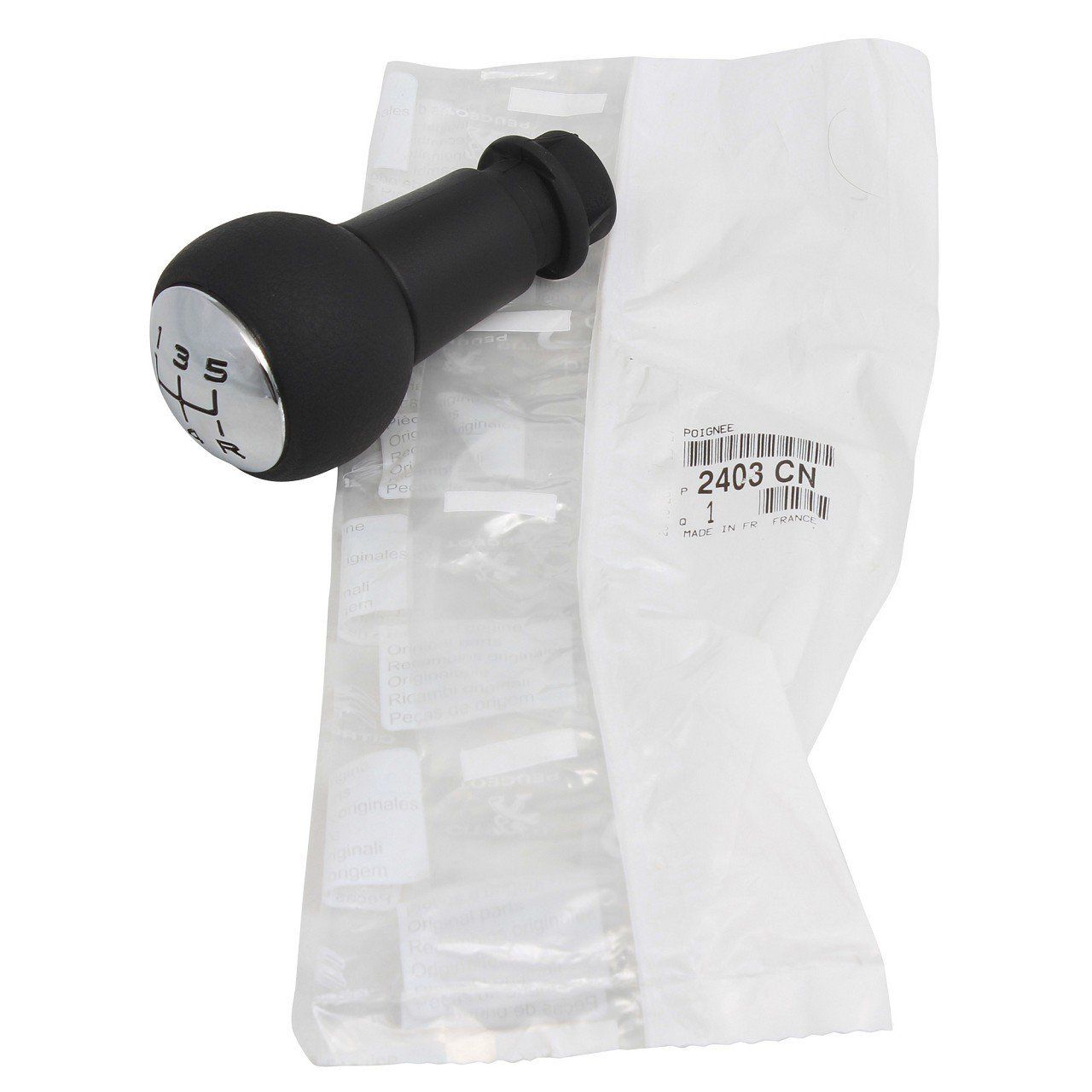 Peugeot 5 İleri Manuel Vites Topuzu Krom Orjinal