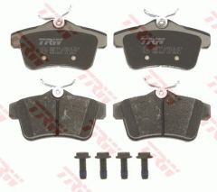 Peugeot 3008 Arka Fren Balatası Bütün Modellere 2009-2016 TRW