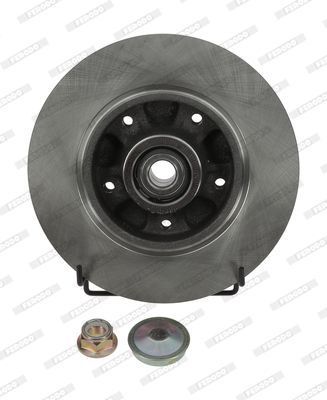 Renault Megane 3 Arka Fren Diski 260 mm Rulmanlı 2009-2015 FERODO