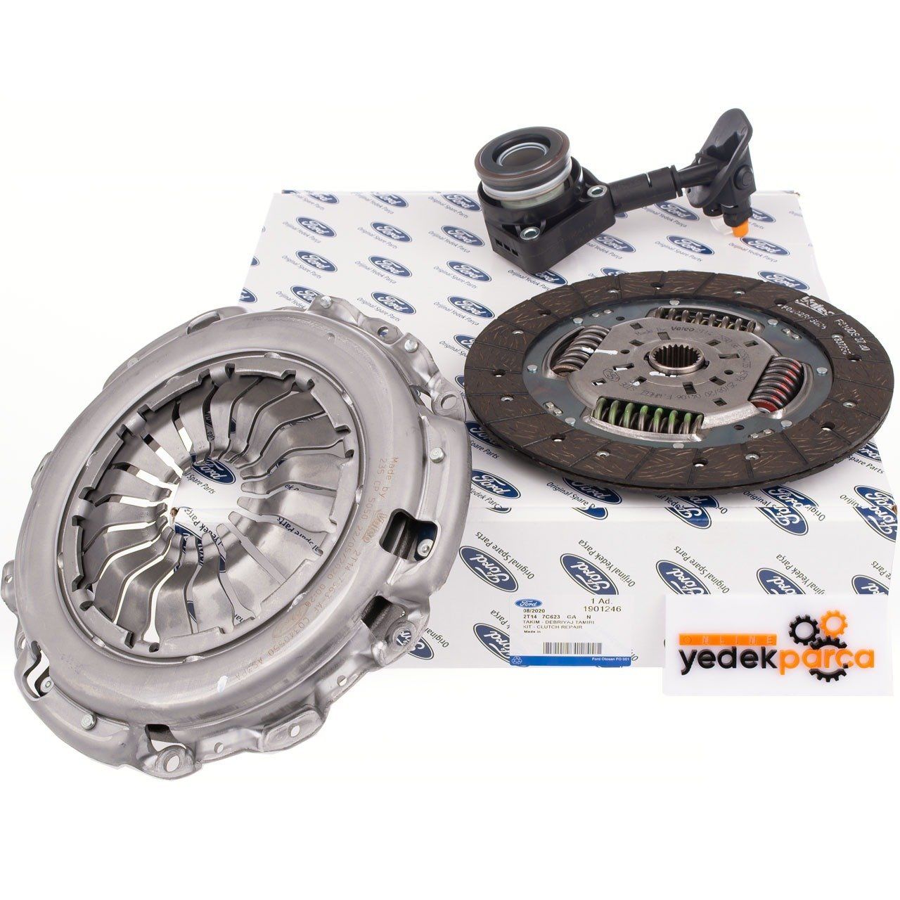 Ford Connect 2009-2013 110 Ps Baskı Balata ve Bilya ( Debriyaj Seti ) Ford Orjinal