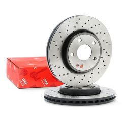 Mercedes 176 Kasa A200 AMG Ön Fren Diski Delikli 295 mm Çap 2013-2018 TRW