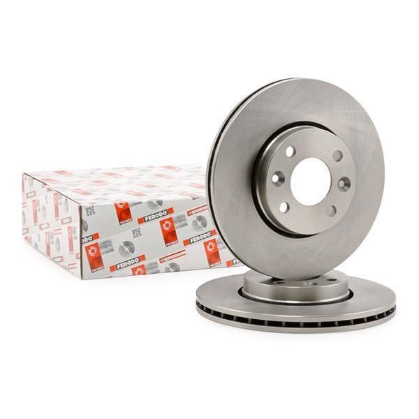 Nissan Note Ön Fren Diski 1.4 Benzinli 260 mm Çap 2006-2012 FERODO