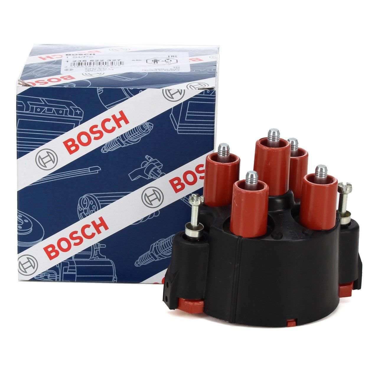 Mercedes W124 Kasa 200 E Distribütör Kapağı (KANCALI TİP) Bosch Marka