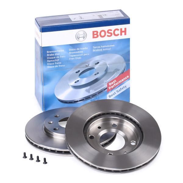 Peugeot 206 Ön Fren Diski 1.4 HDI / 1.6 Havalı Tip 247 mm Çap 1998-2006 BOSCH