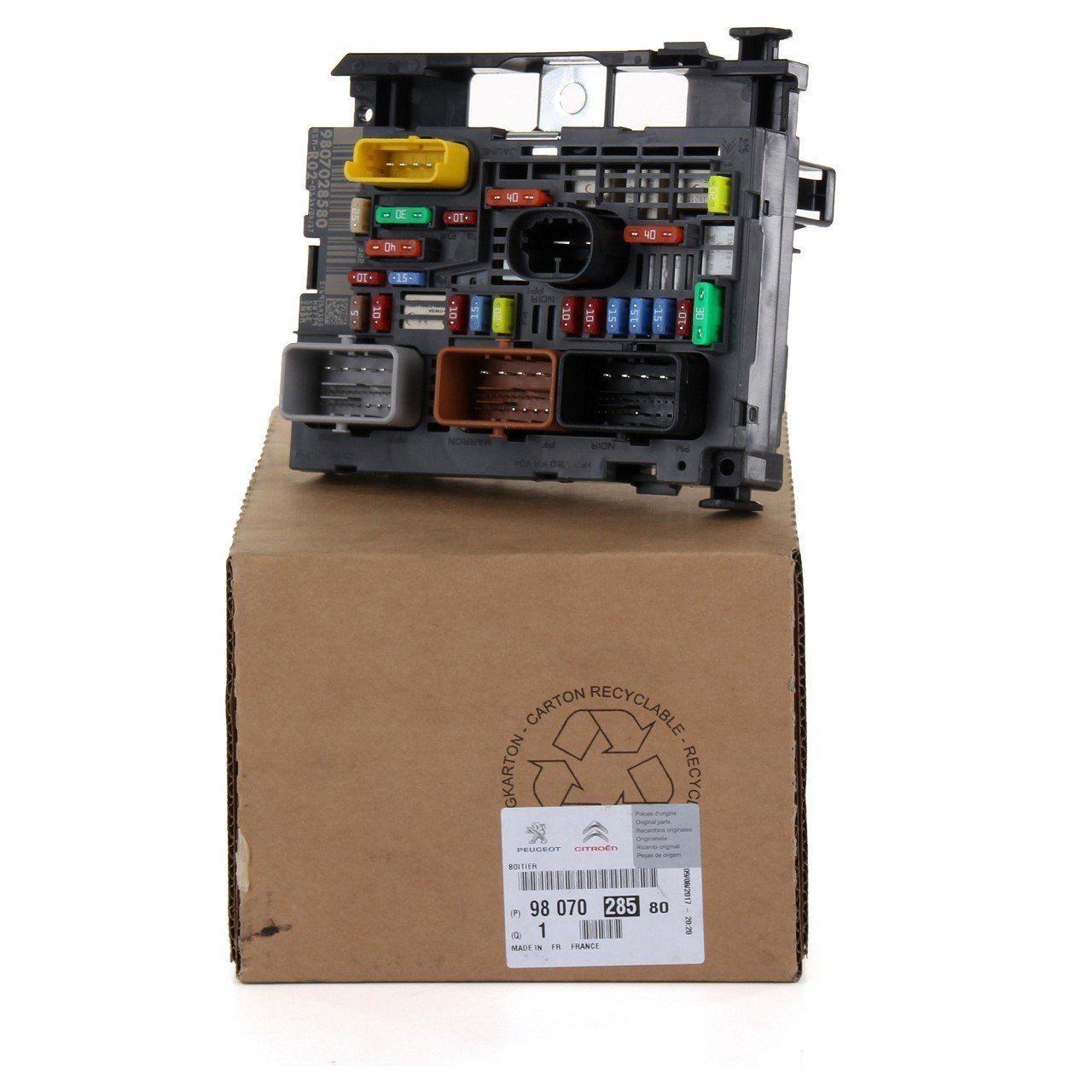 Peugeot 407 Motor içi Sigorta Kutusu Orjinal BSM R02