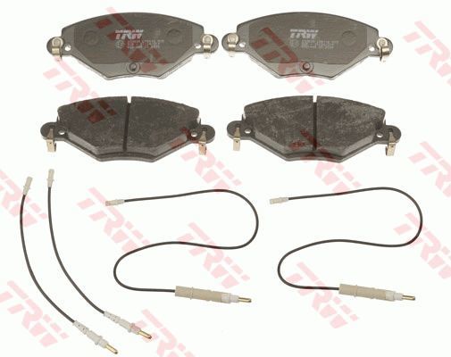 Citroen C5 Ön Fren Balatası 283 mm Disk İçin 2005-2008 TRW