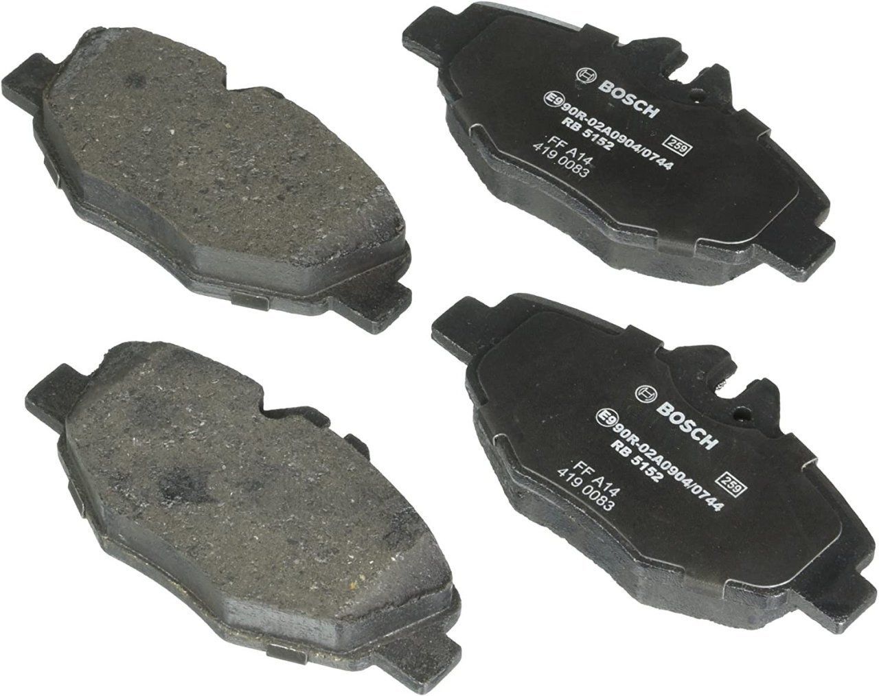 Mercedes E Serisi 211 Kasa E320 Ön Fren Balatası Standart Kaliper 2002-2009 BOSCH