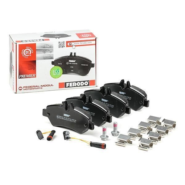 Mercedes Sprinter 906 Arka Fren Balatası 3 - 3.5 Ton Tek Teker Fişli 2006-2017 FERODO