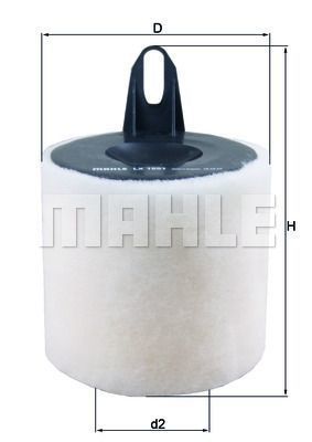 BMW 1 Serisi E87 118i Hava Filtresi 143 Beygir 2007-2012 KNECHT