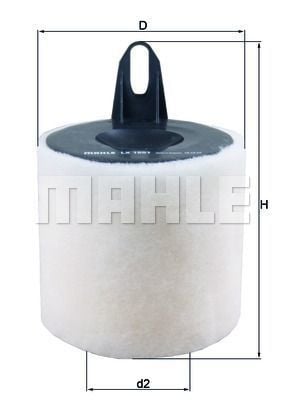 BMW 1 Serisi E87 120i Hava Filtresi 170 Beygir 2008-2012 KNECHT