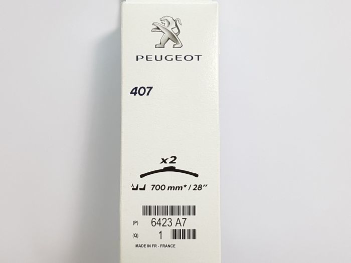 Peugeot 407 2005-2011 Ön Silecek Takım Orjinal