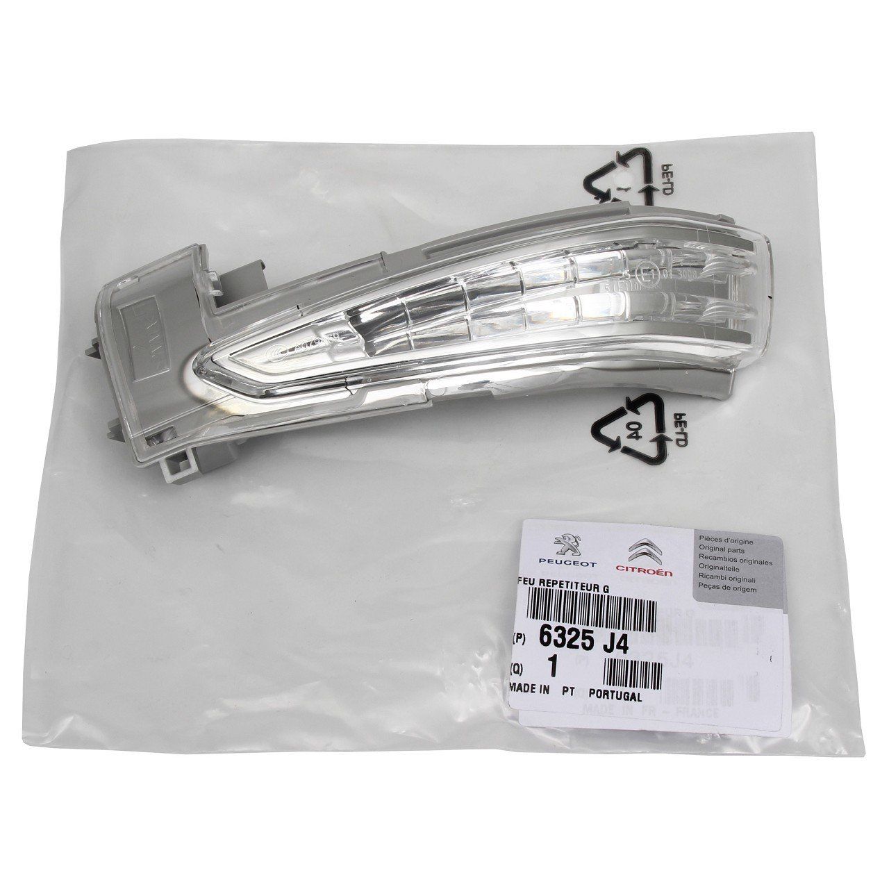 Peugeot 508 2011-2017 Sol Ayna Sinyali (Sürücü Tarafı) Orjinal