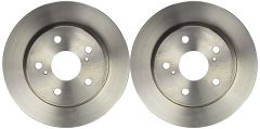 Toyota Auris Arka Fren Diski 1.4 / 1.6 Benzinli BOSCH Sistem İçin 270 mm Çap 2007-2012 FERODO