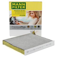 Seat Leon 2013 Model Sonrası Antibakteriyel Karbonlu Polen Filtresi Mann Marka