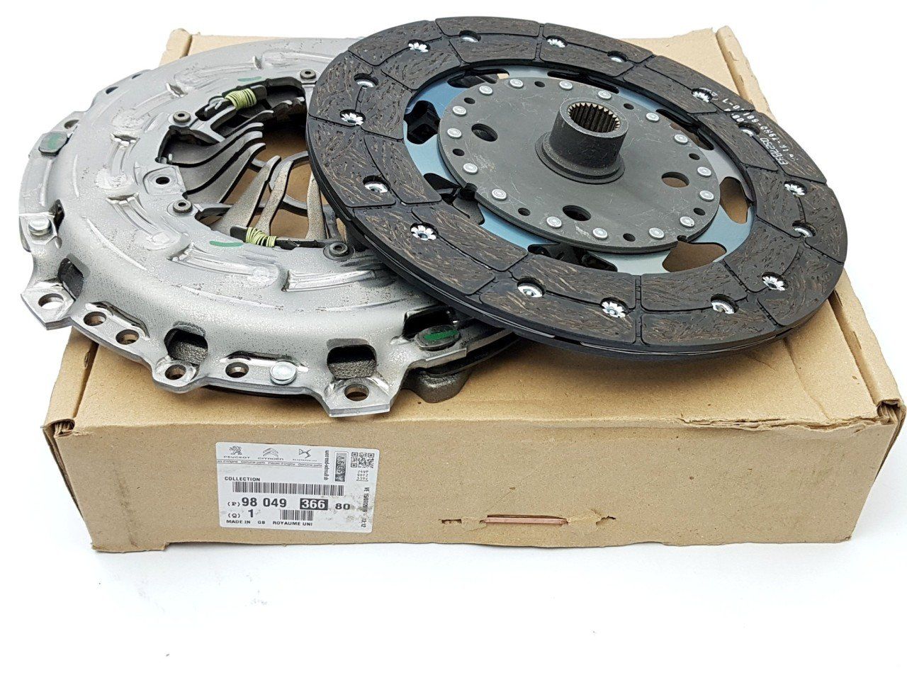 Peugeot 2008 1.6 Hdi Euro6 100Ps Yarı Otomatik Vites Debriyaj Seti Orjinal
