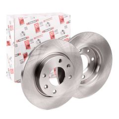Peugeot 206 Ön Fren Diski 1.4i 75 Beygir 247 mm Çap Düz Tip 1998-2006 FERODO