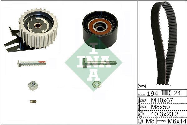 Alfa Romeo Mito Triger Seti 1.6 JTDM Dizel Orijinal Tip INA