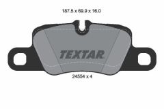 Porsche Panamera Arka Fren Balatası 2010-2017 TEXTAR